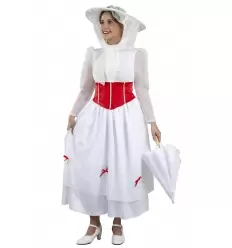 DISFRAZ NIÑERA ALEGRE ADULTO