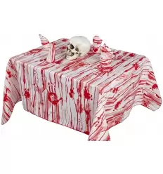 Mantel con servilletas halloween 2