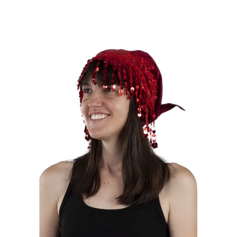 Pañuelo para la cabeza lentejuelas