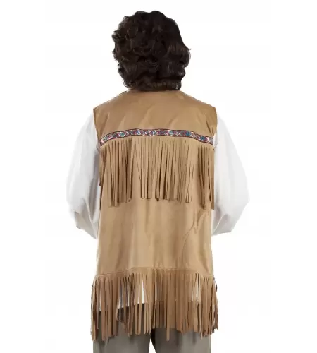 Chaleco hippie hombre