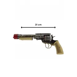 Revolver de steampunk