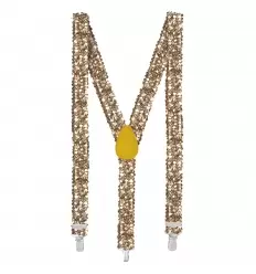 TIRANTES LENTEJUELAS ORO