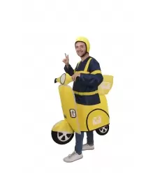 DISFRAZ MOTO CORREOS ADULTO