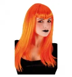 PELUCA VAMPIRESA TRAVIESA NARANJA ADULTO