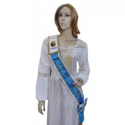 Ruban brodÉ avec blason