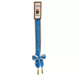 Bestickte schärpe mit wappenschild