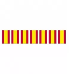 Bandera de plastico de españa