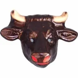 Stier plastik maske