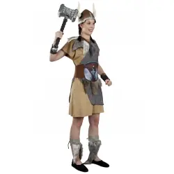DISFRAZ VIKINGA MUJER