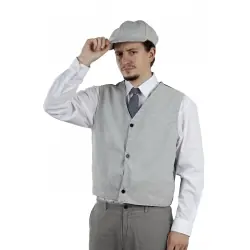 CHALECO GRIS ADULTO