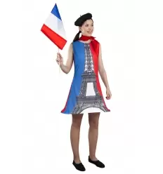DISFRAZ TORRE EIFFEL MUJER