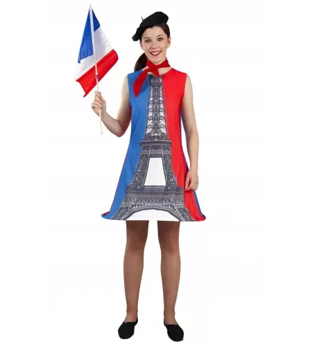 DISFRAZ TORRE EIFFEL MUJER