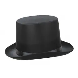 Cartola luxo em feltro preto