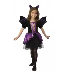 DISFRAZ MURCIELAGUITA CON ALAS INFANTIL