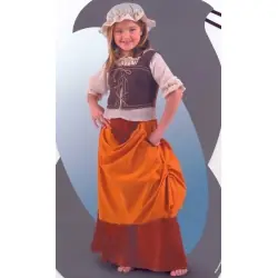 Schankmaid mittelalter kinderkostüm
