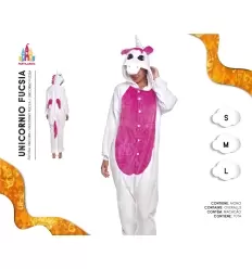 PIJAMA UNICORNIO FUCSIA L