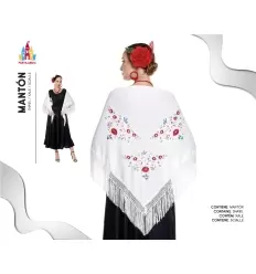 MANTÓN BORDADO ADULTO