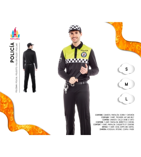 Disfraz policia bebe - Tienda de Disfraces Online