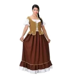VESTIDO TABERNERA MEDIEVAL ADULTO