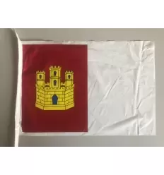 BOLSA BANDERA CASTILLA LA MANCHA PLASTICO UNA CARA