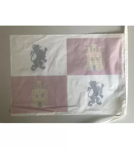 Bandera de plastico de castilla y leon