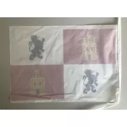 Bandera de plastico de castilla y leon