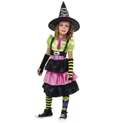 DISFRAZ BRUJA DESIGUAL INFANTIL