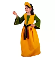 DISFRAZ REINA MEDIEVAL INFANTIL