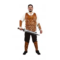Medieval guerrero hombre