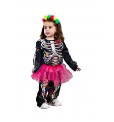 Disfraz catrina bebe