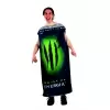 Disfraz de bebida energetica adulto