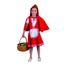 Disfraz de caperucita infantil