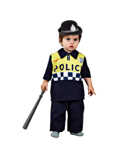 Disfraz policia bebe - Tienda de Disfraces Online