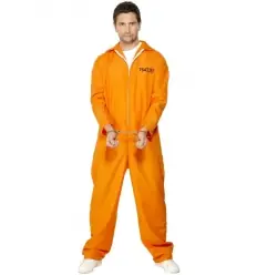DISFRAZ PRESO NARANJA ADULTO