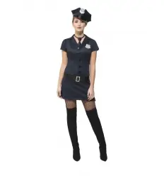 DISFRAZ POLICIA CHICA ADULTO