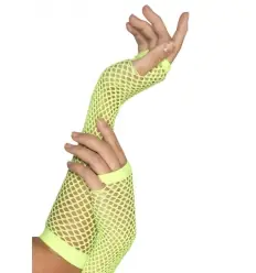 GUANTES REJILLA LARGOS NEON