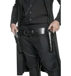 CINTURON CON DOS PISTOLERAS