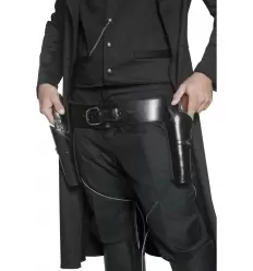 CINTURON CON DOS PISTOLERAS