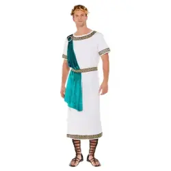 DISFRAZ TOGA EMPERADOR ROMANO