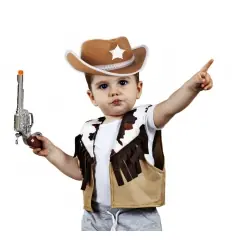 Chaleco vaquero bebe