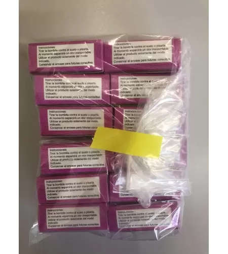 Bombas de fedor em blister