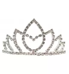 DIADEMA BRILLANTES 5 CM. ALTURA