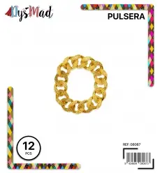 PULSERA METAL DORADO