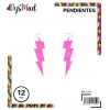 PENDIENTE RAYO PLASTICO