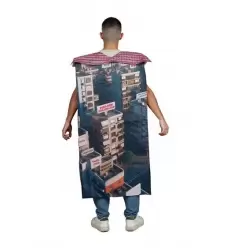 DISFRAZ TORRE EIFFEL ADULTO 2