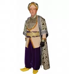 TRAJE REY MAGO GASPAR CALIDAD EXTRA