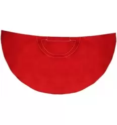 CAPOTE ROJO Y AMARILLO INFANTIL