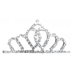 Diadema prateada