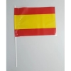 Bandera Extrmadura con palo pvc 20x30 cm