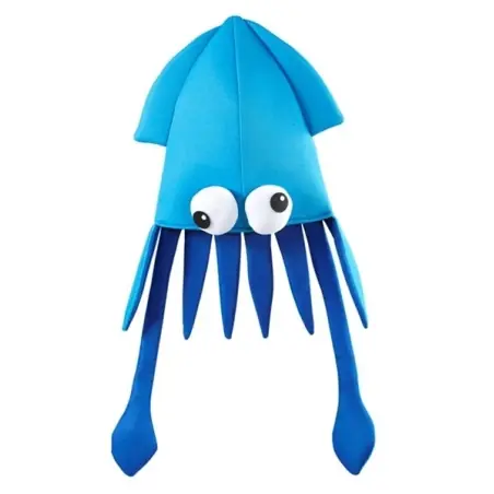 Chapéu de lula azul gigante